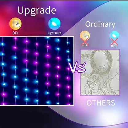 Smart LED Curtain Lights