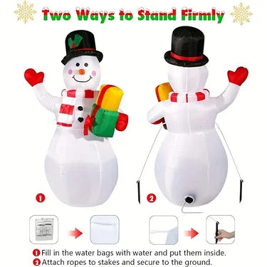5FT Christmas Inflatable Snowman
