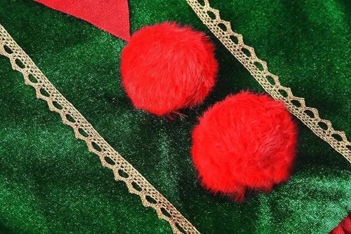 Boys Girls Elf Party Christmas Cosplay Costumes Elf