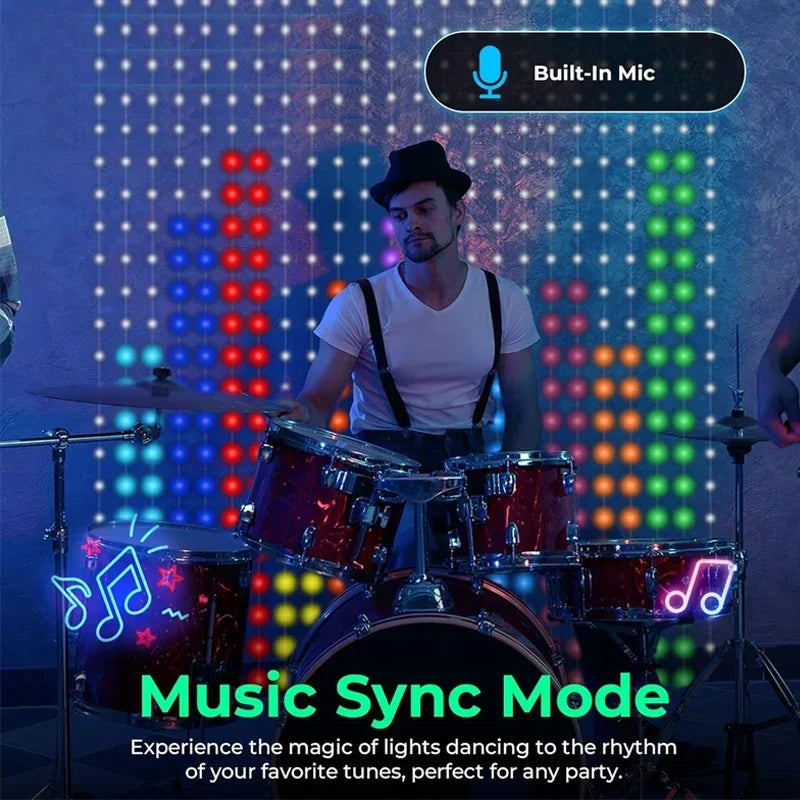 Smart LED Curtain Lights