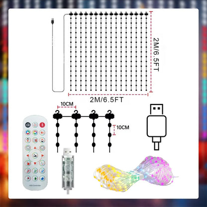 Smart LED Curtain Lights